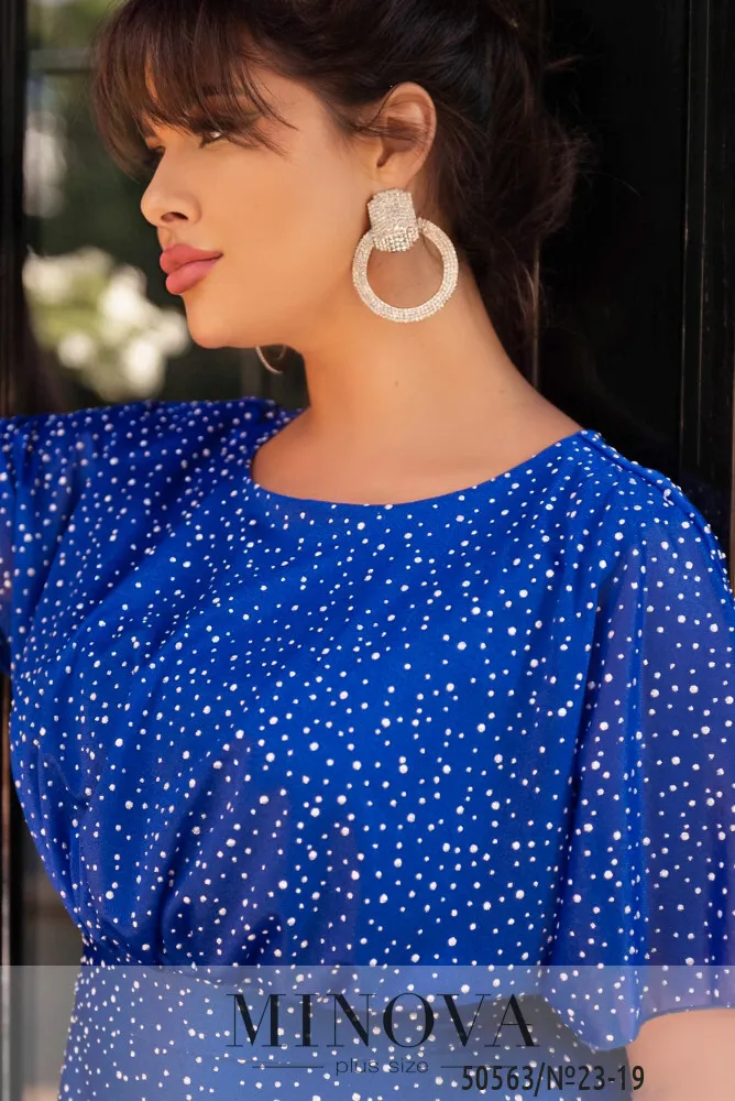 Платье 23-19-электрик Minova