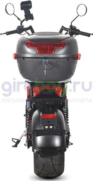 Электроскутер WHITE SIBERIA PRO BLACK EDITION 5000W (60V/40Ah) фото №10