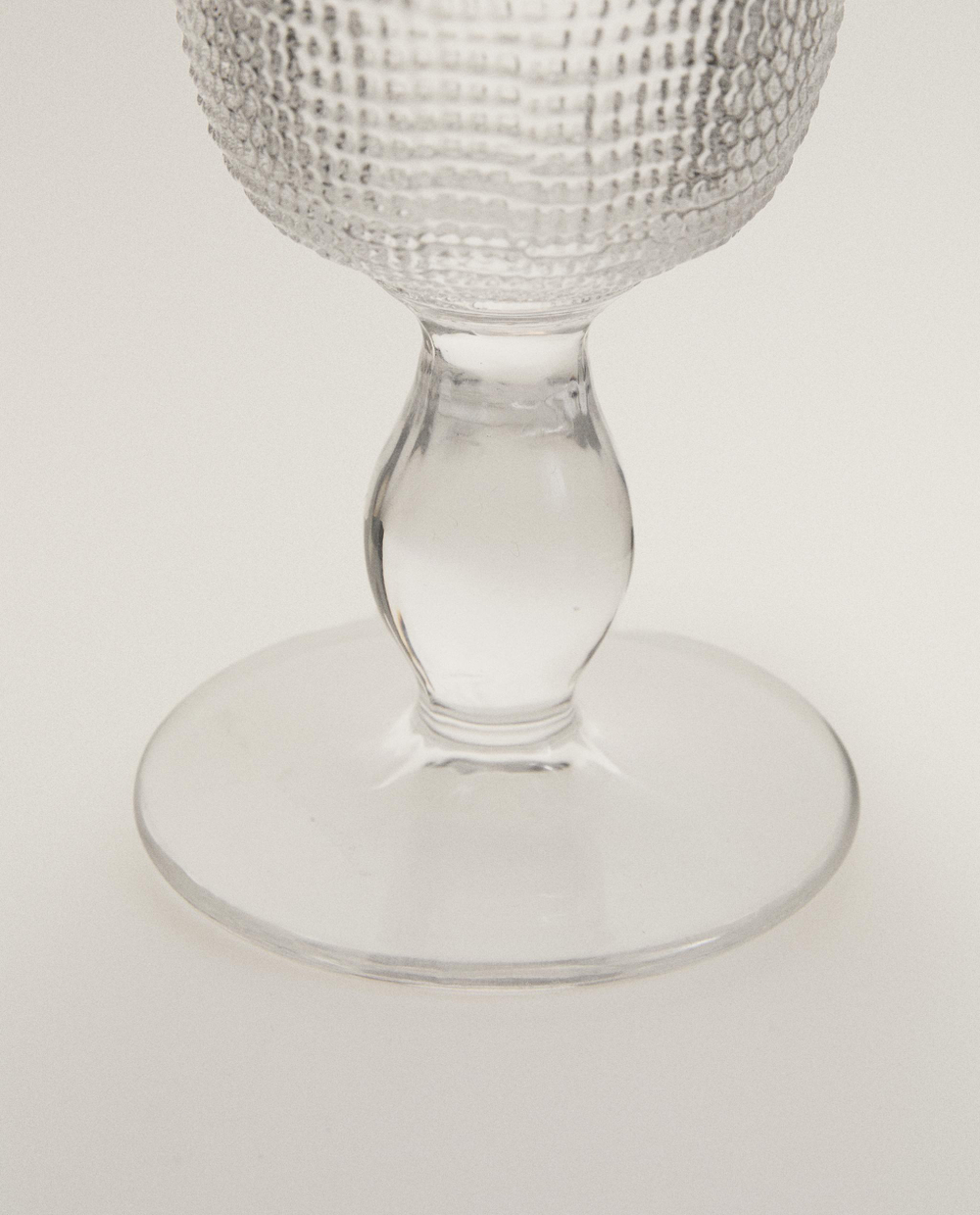 Zara Home бокал из стекла, цвет прозрачный, 16.5 см