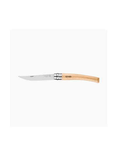 Нож филейный Opinel №10,  нержавеющая сталь, рукоять из дерева бука
