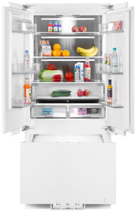 Встраиваемый многокамерный холодильник Maunfeld MBF212NFW2