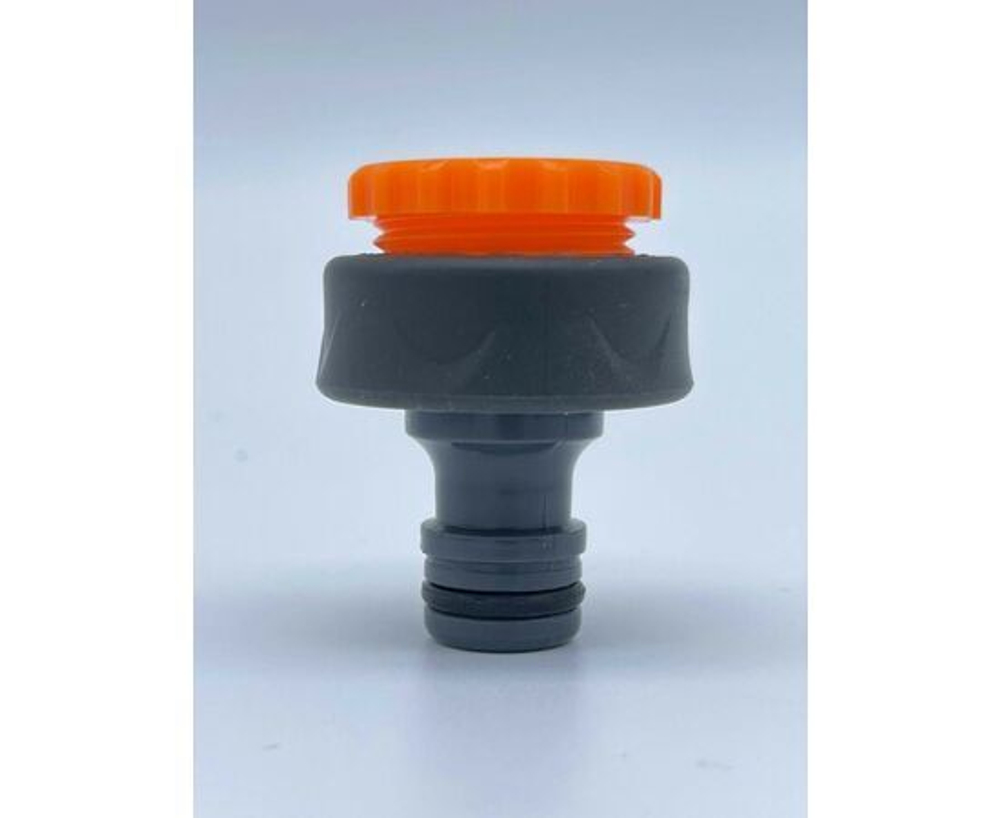 Штуцер резьбовой RELEVANT для крана с резьбой, с переходником 1/2-3/4