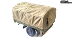 Single-axle flatbed trailer 1-P-2,5 M 1. Scale 1/10