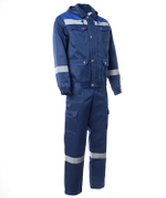 Костюм АНТЕЙ с СОП летний куртка, п/к цв.т.синий/василек (44-46) 88-92, 170-176