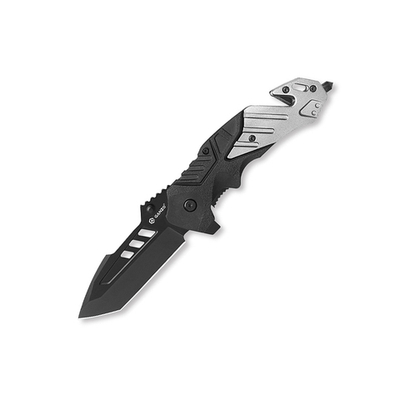 Нож складной туристический Ganzo G629-GY черно-серый