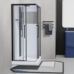 Душевая кабина Esbano ESKM90CKR 90x90x215 черный