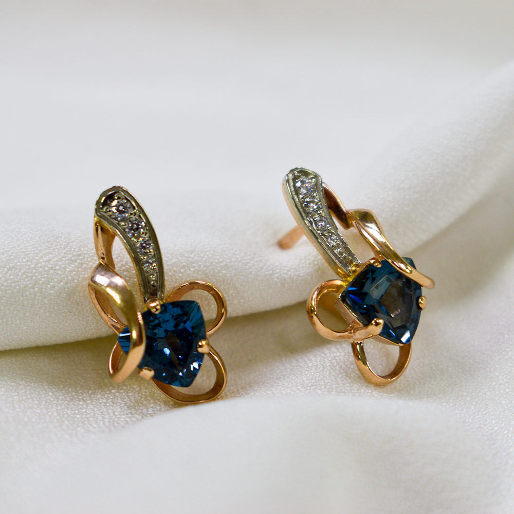 Серьги с триллионом