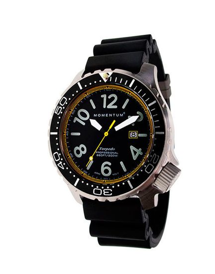 Канадские часы Momentum TORPEDO  BLAST Yellow 1M-DV74Y1B