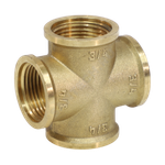 Крест латунь Ду 25 (1") ВР VALFEX VF.760.L.100