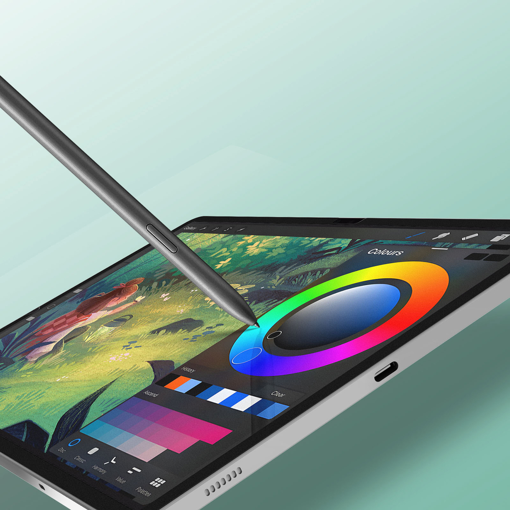 Защитная пленка с бумажной текстурой для планшета Samsung Tab S10+, S9+, S9 FE+, S8+, S7 FE, S7+ от от Dux Ducis, серия Naad Series Paper