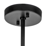 815480 Люстра CROCO 8х40W E14 ЧЕРНЫЙ МАТОВЫЙ/ЗОЛОТО