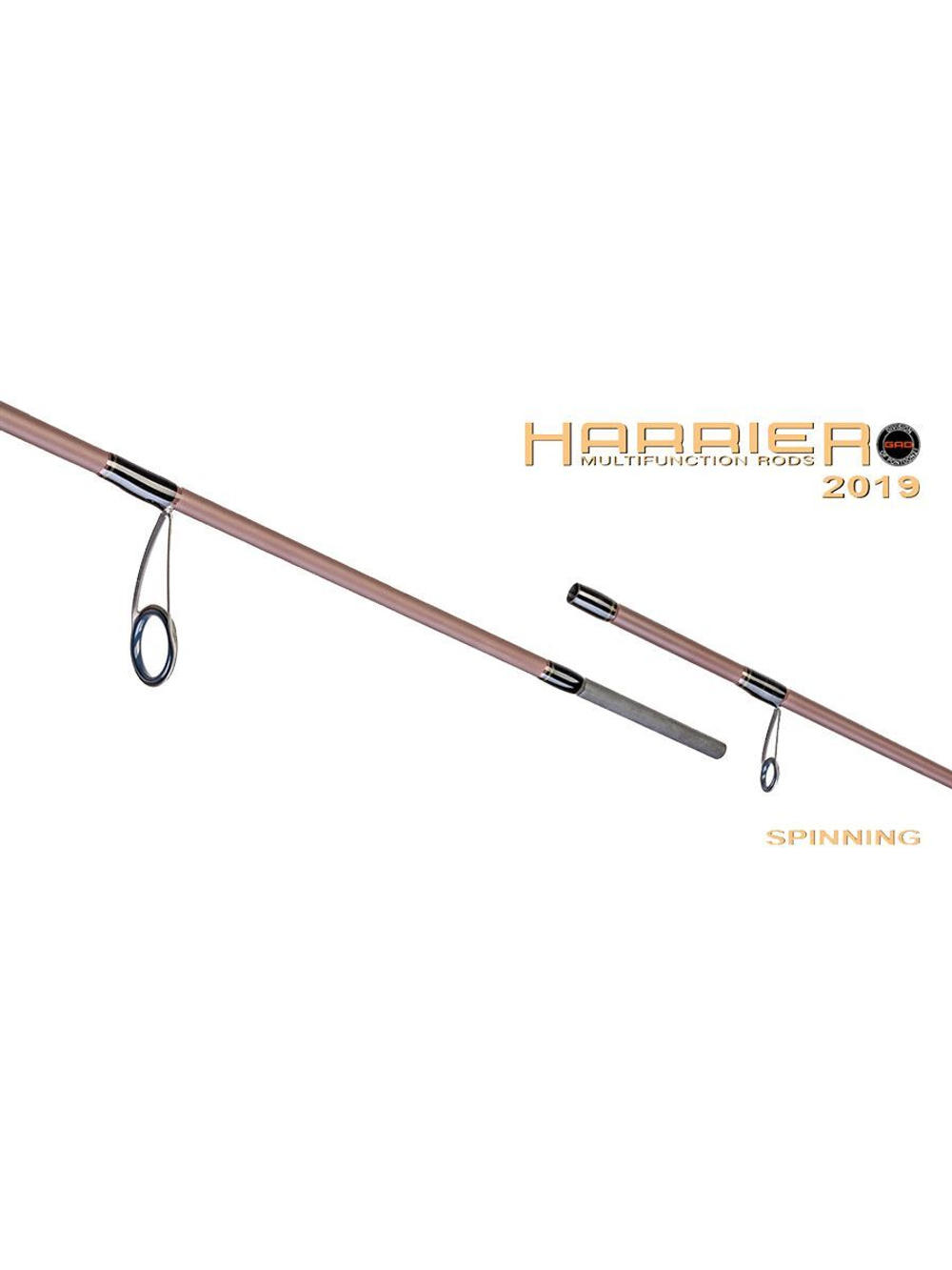 Спиннинг для рыбалки GAD Harrier, 244 см., 15,0-60,0 гр., 15-30 Lb., X-Fast