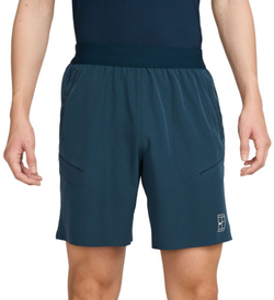 Мужские теннисные шорты Nike Court Advantage Dri-Fit 8in Shorts - небесный