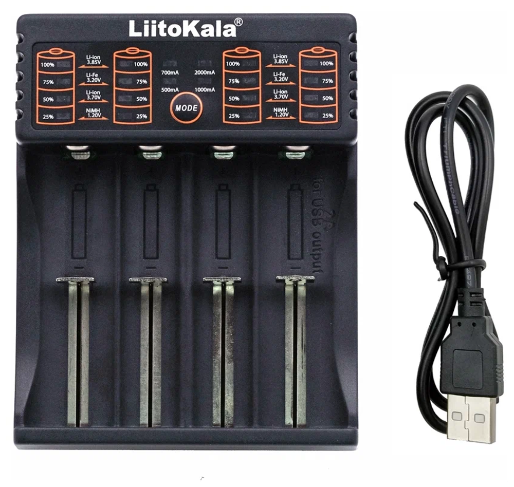 Зарядное устройство для аккумуляторов Liitokala 18650 Lii-402