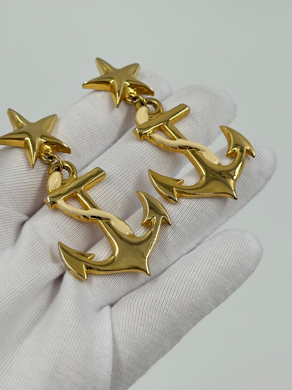 Серьги Якоря