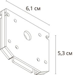 Заглушка для магнитного шинопровода Arte Lamp