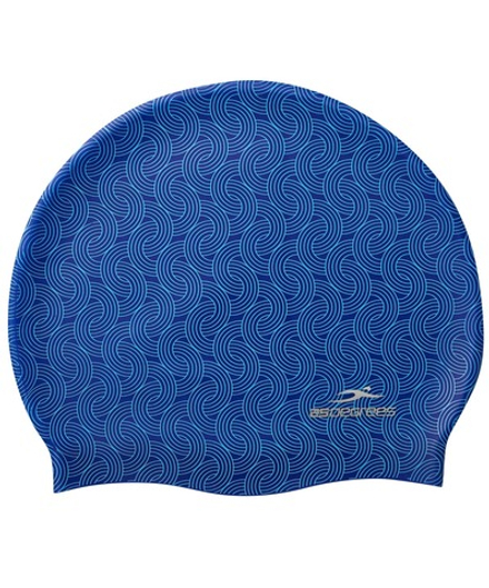 Шапочка для плавания Twist Blue, силикон