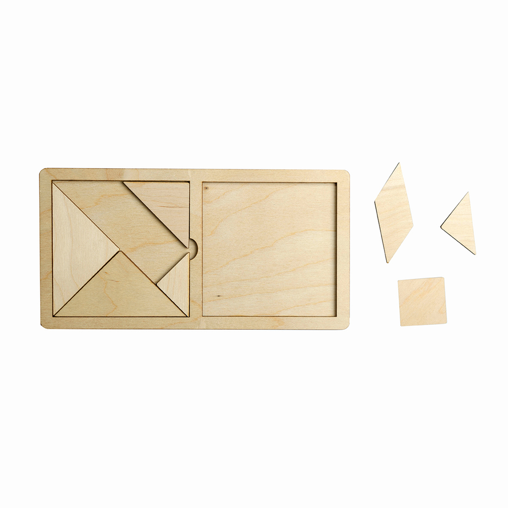 Игра головоломка деревянная Танграм большой