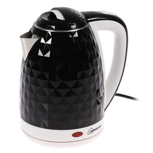 Чайник электр HOMESTAR HS1015  1,8 л черно-белый