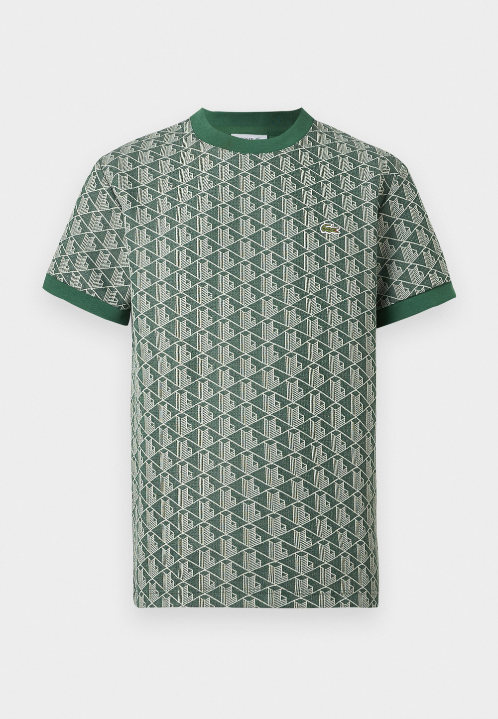 Lacoste Футболка с принтом - Зелёный (LA222O0I3-M11)