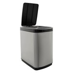 Ведро для мусора сенсорное, прямоугольное, узкое, внутр ведро, Foodatlas JAH-5311, 20 л