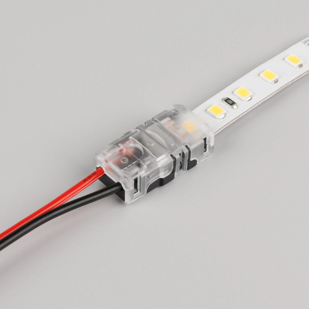 Коннектор HIP-MONO-8mm-2pin-STW-HD (Arlight, Лента-Провод) 042070