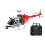 Радиоуправляемый вертолёт RC ERA C138 v2 4CH 6-Axis Gyro 1:33 Scale Flybarless RC Helicopter RTF , красный , с функцией удержания высоты , датчик светового потока V2 , красный
