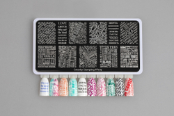 Swanky Stamping Пластина для стемпинга 109,