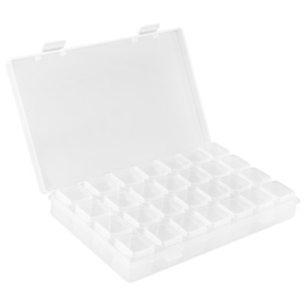 Бокс для украшений прямоугольный, 175*105мм, 28 ячеек