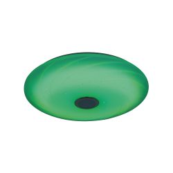 ULI-D291 72W-SW+RGB-50 MERCURY Cветильник светодиодный накладной. Диммируемый. Пульт ДУ в-к. Встроенная Bluetooth колонка. Теплый свет3000К-Белый свет4000К-Дневной свет6500К-RGB. 5700Лм. TM Uniel