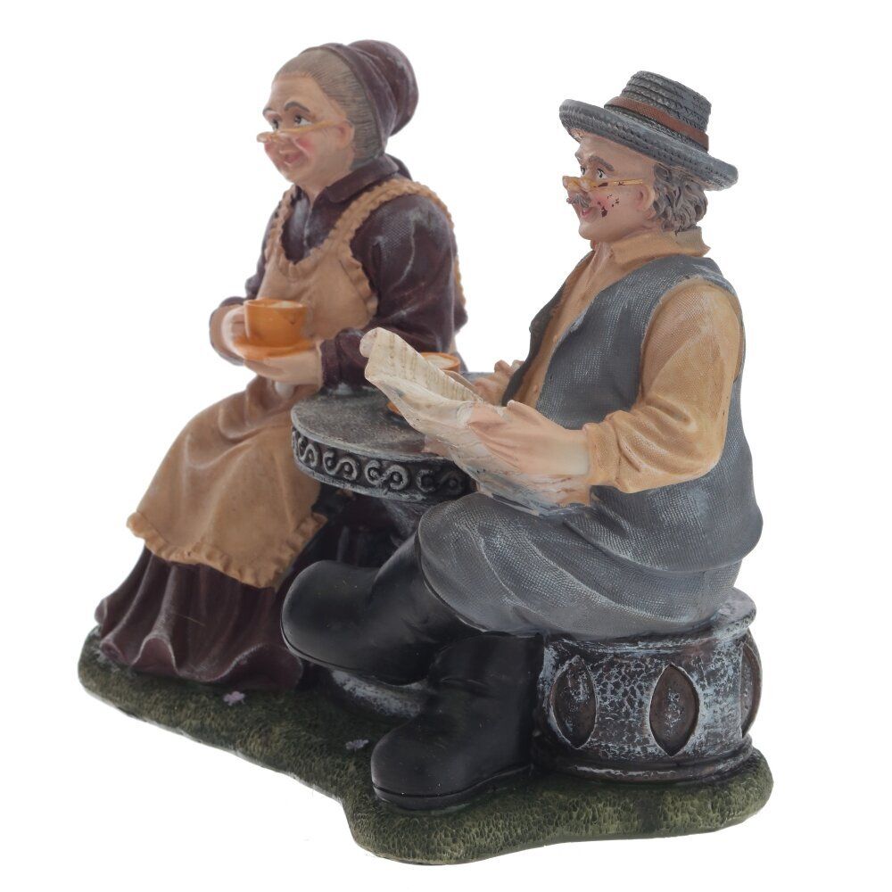 GAEM Фигурка декоративная "Бабушка с дедушкой", L20 W11 H17 см, 2в.