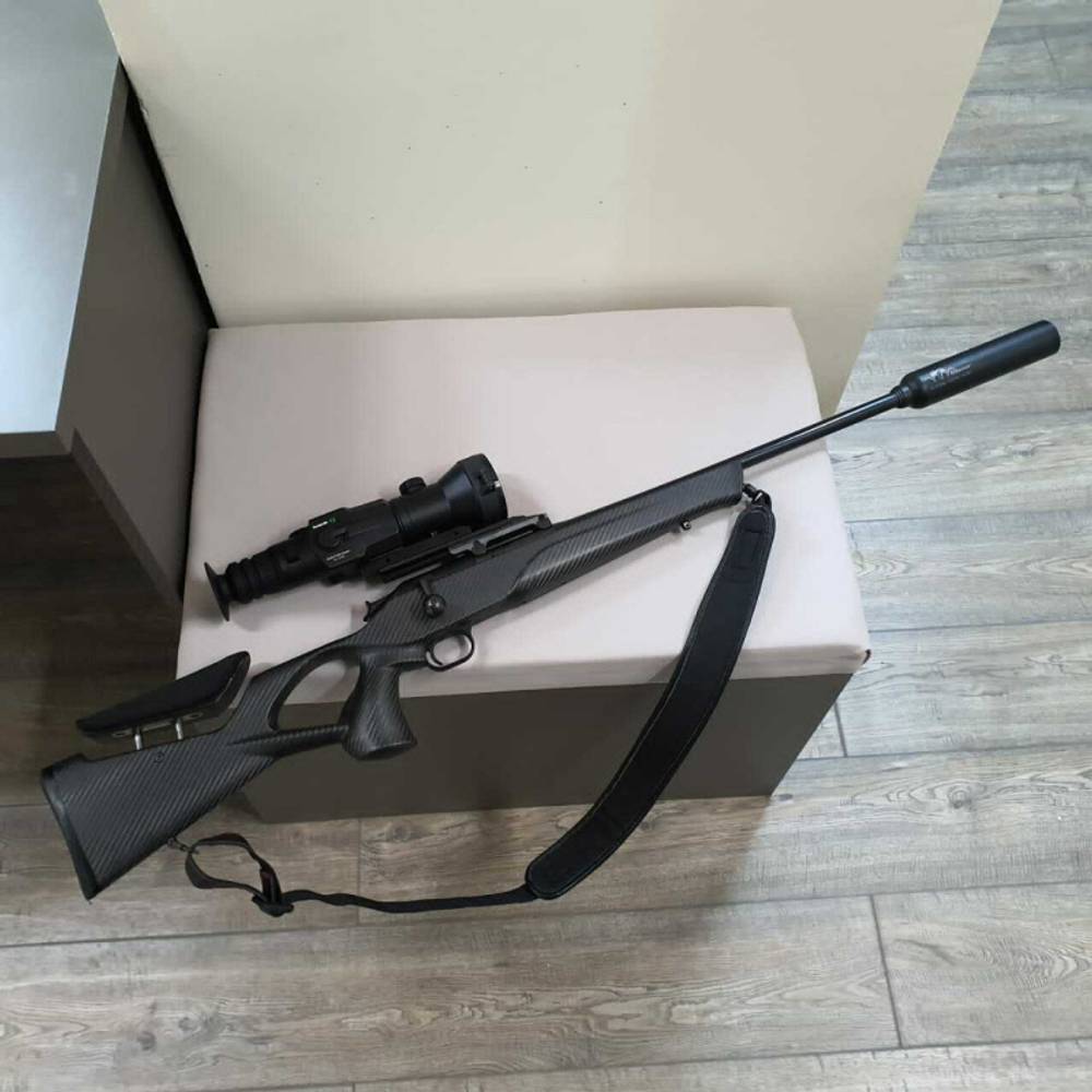 ДТКП закрытого типа 3D Titanium Suppressor для карабинов Лось-10, Байкал-145 Лось (.308 Win .223 Rem, M15x1) Титан, Русский дракон