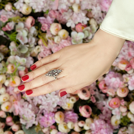 "Колаб" кольцо   из коллекции "Сиам" от Jenavi