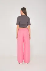 Брюки Alexandra Talalay стёганые AT019 розовато-лиловые