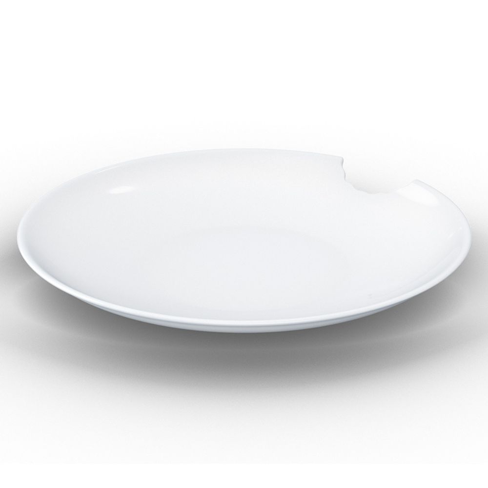 Набор из 2-х фарфоровых глубоких тарелок With bite T01.75.01, 24 см, белый