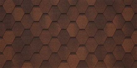 Гибкая черепица TEGOLA GARDA Pelle 227 2,86м2