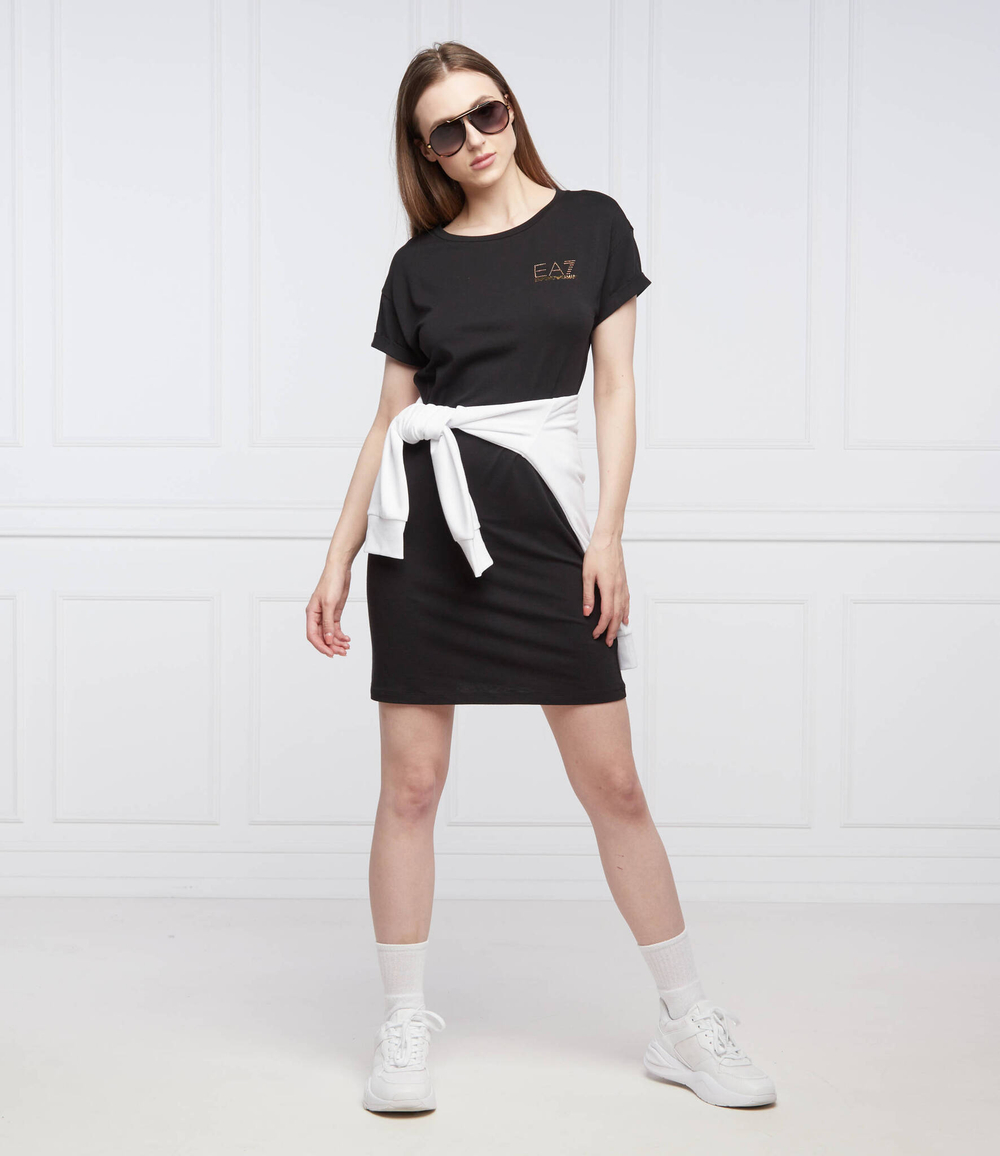 платье EA7 - черный(3LTA54 TJDQZ)