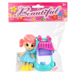 Кукла мини с аксессуарами, пакет 2204