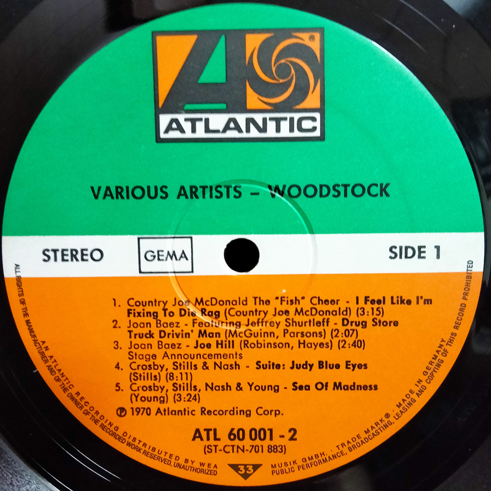 Various Artists / Woodstock - Music From The Original Soundtrack And More (3LP)