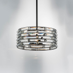 746048 Люстра AMERIGO 4х40W E14 УМБРА ПРОЗРАЧНЫЙ