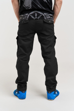Брюки Карго Варгградъ Премиум мужские классика чёрные Рипстоп
