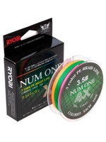 Шнур плетеный для рыбалки Ryobi NUM ONE PE4X-100M Multi Colour 3.5#/0,310 mm