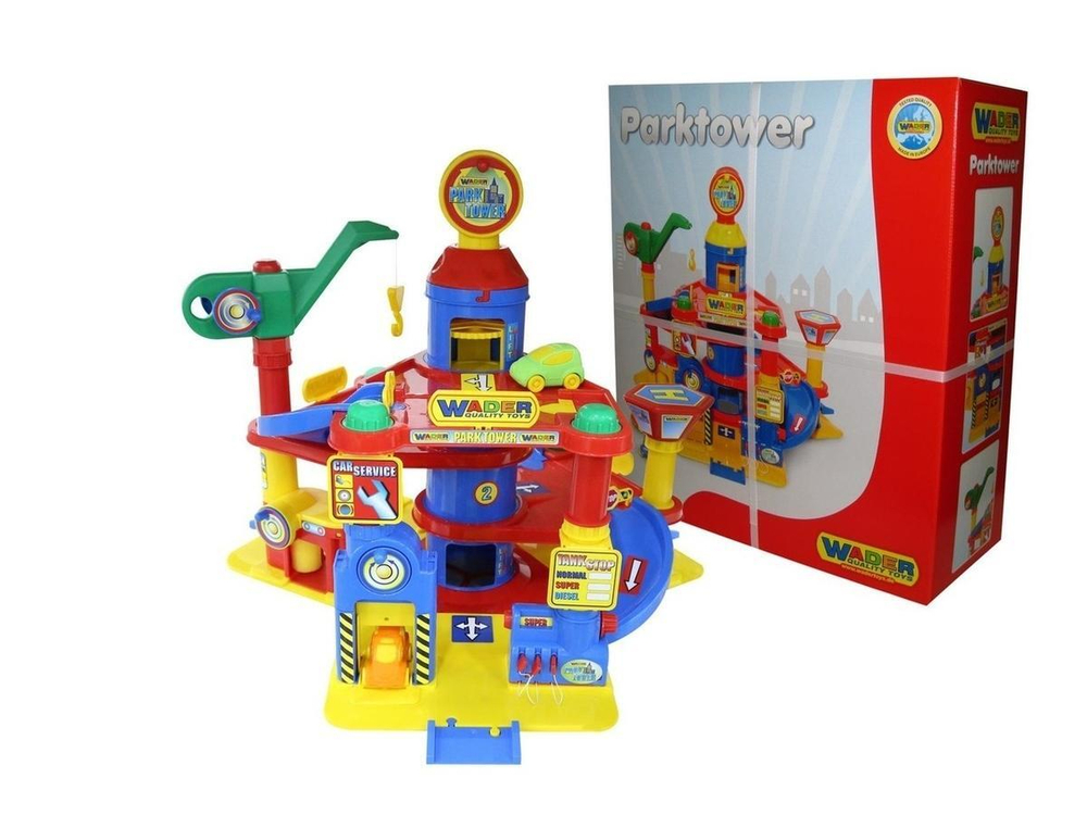 Паркинг 4-уровневый с авто. коробка (Полесье)