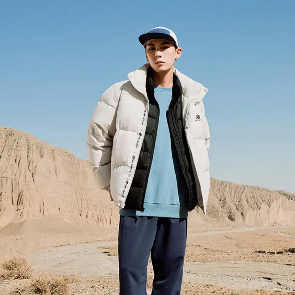 Куртки New Balance FW22 Logo, AMJ23345-GYM