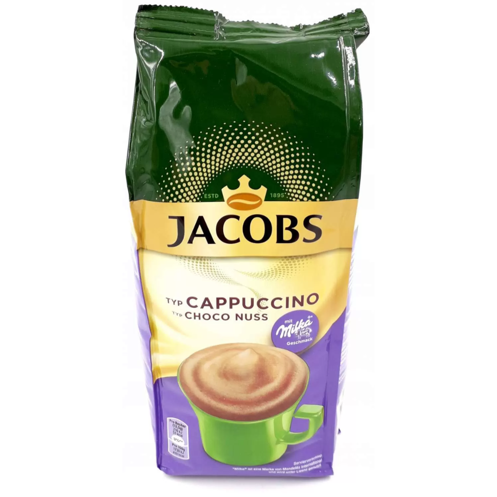 Какао Jacobs Milka капучино 500 гр