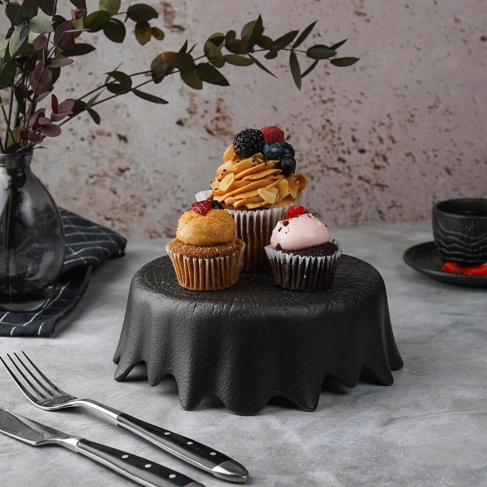 Блюдо круглое для подачи d 16 см h6,2 см   P.L. Proff Cuisine [6]