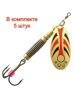 Блесна вертушка VELTIC 7,0g, лепесток № 1, цвет 02