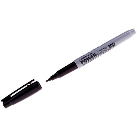Маркер перманентный 0.7мм 200F, Line Plus, чёрный