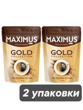 Кофе растворимый Maximus Gold 140 г x 2 шт