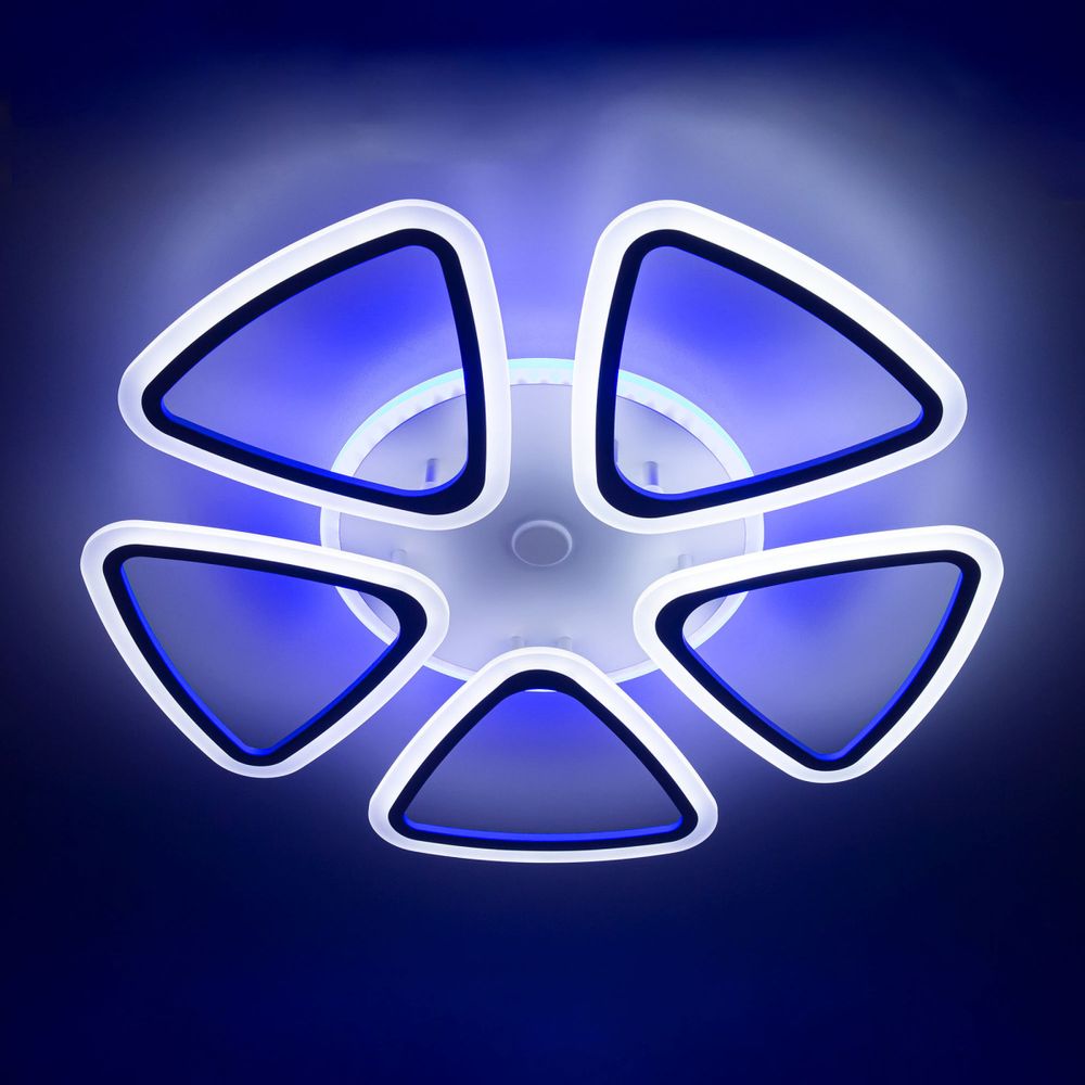 Citilux Мальта Смарт CL234A250E RGB Умная люстра Белая